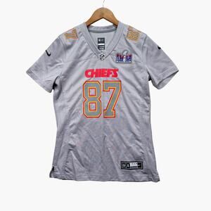 Nike KC Chiefs Travis Kelce Jersey Official On Field Super Bowl LVII #87 sz S